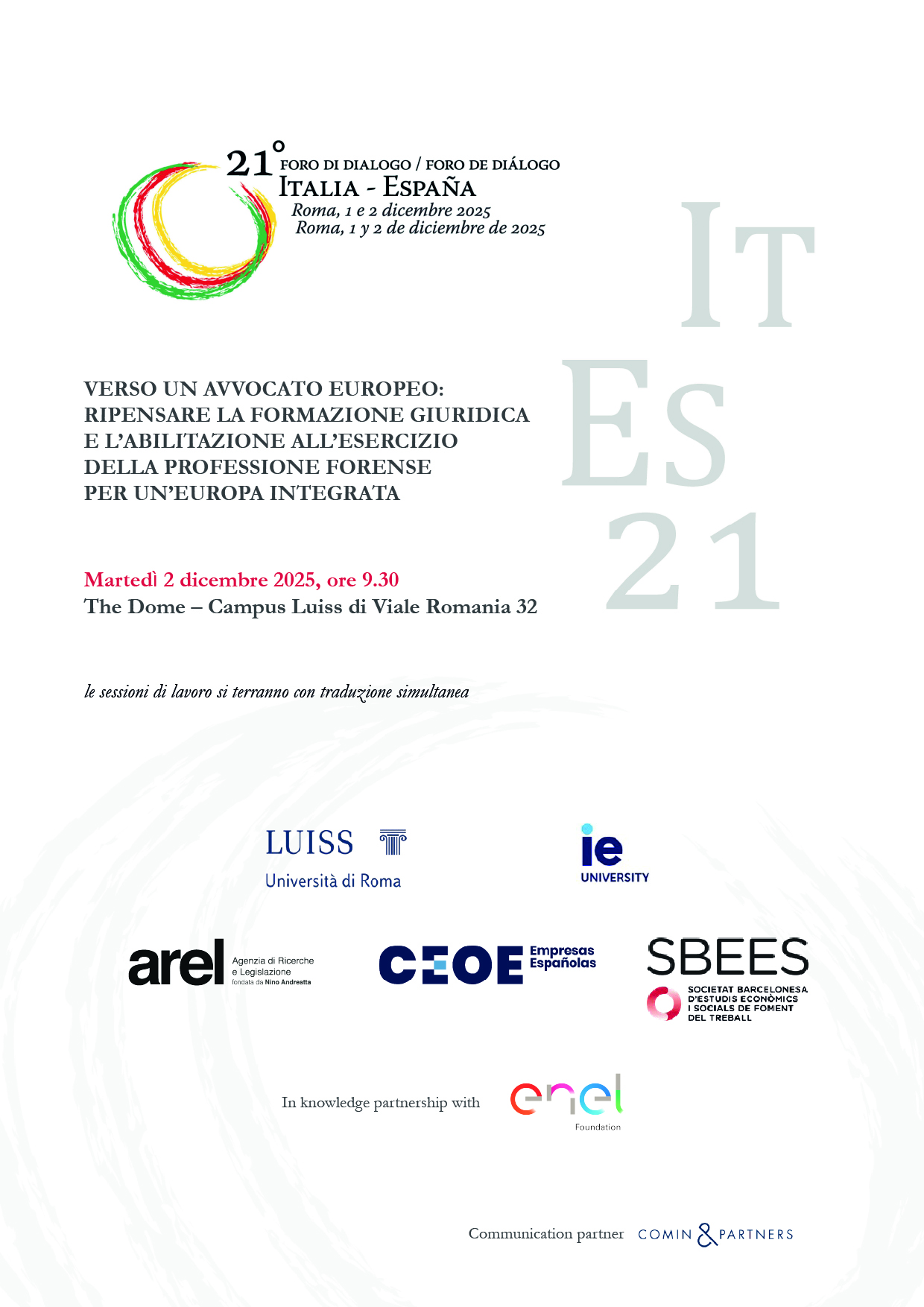Verso un avvocato europeo: ripensare la formazione giuridica e l’abilitazione all’esercizio della professione forense per un’Europa integrata